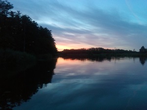 Hausboot auf der Peene Zeschke